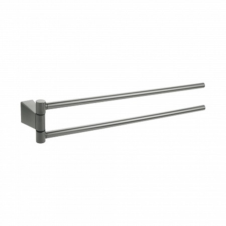 Fixsen TREND GRAPHITE FX-98002А Полотенцедержатель рога 2-ой, графит-сатинFX-98002А. Фото 1
