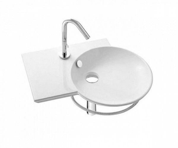 FORMILIA - SPHERIK E4129-CP полотенцедержатель для раковины со столешницей 60см, хром. Фото 1