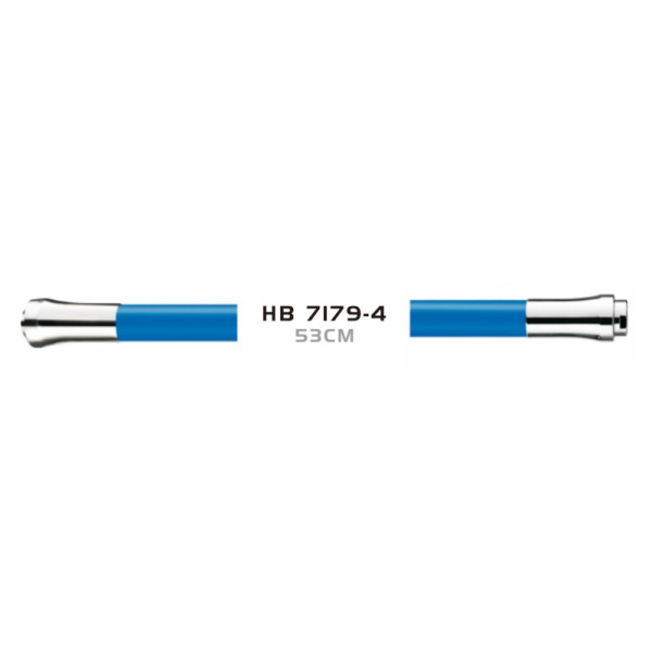 Гибкий излив для кухонного смесителя Haiba HB7179-4, синий. Фото 1