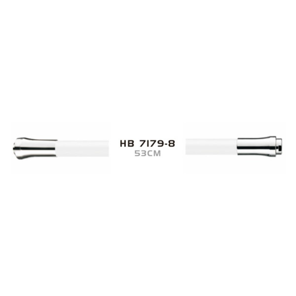 Гибкий излив для кухонного смесителя Haiba HB7179-8, белый. Фото 1