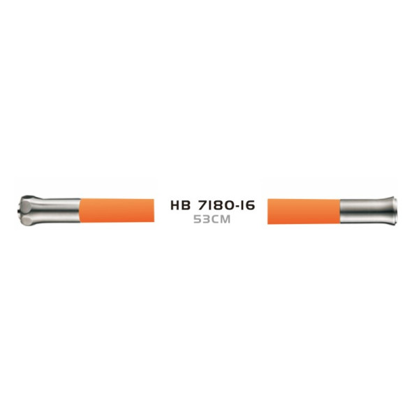 Гибкий излив для кухонного смесителя Haiba HB7180-16, оранжевый. Фото 1