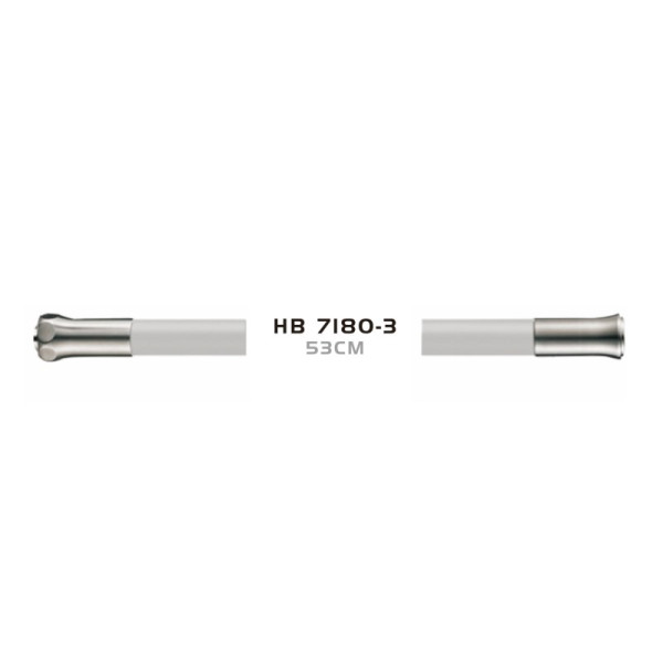 Гибкий излив для кухонного смесителя Haiba HB7180-3, серый. Фото 1