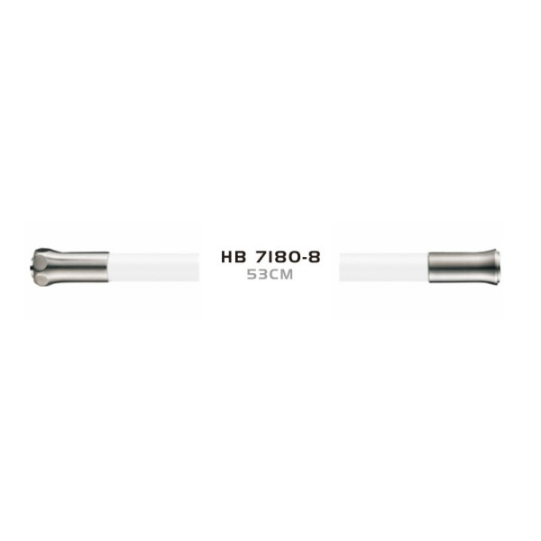 Гибкий излив для кухонного смесителя Haiba HB7180-8, белый. Фото 1