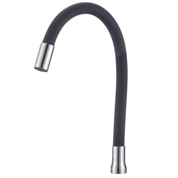 Гибкий излив для кухонного смесителя Savol S-CG01, черный. Фото 1