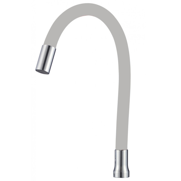 Гибкий излив для кухонного смесителя Savol S-CG04, серый. Фото 1