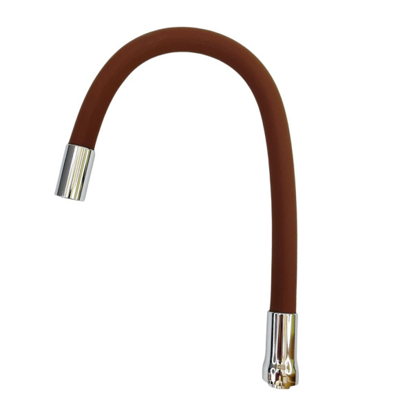 Гибкий излив для кухонного смесителя Savol S-CG06, коричневый. Фото 1