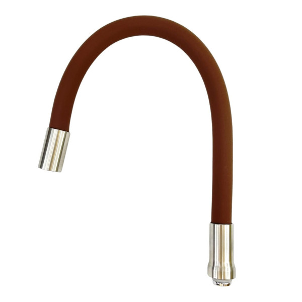 Гибкий излив для кухонного смесителя Savol S-CG06L, коричневый. Фото 1