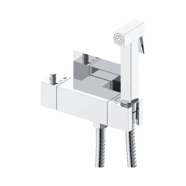 Гигиенический душ с термостатом Rose R965, хром. Фото 1