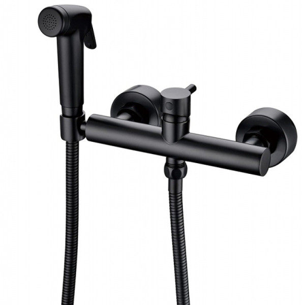 Гигиенический душ со смесителем Brava, Черный (D9141BW-RUS). Фото 1