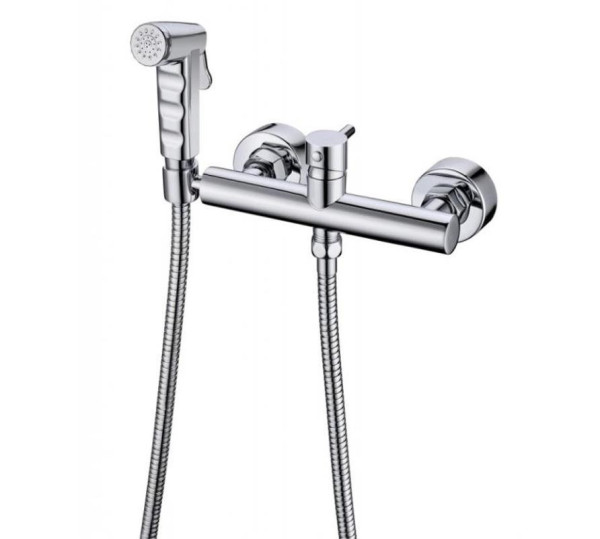 Гигиенический душ со смесителем Bravat D9140CP-RUS, хром. Фото 1