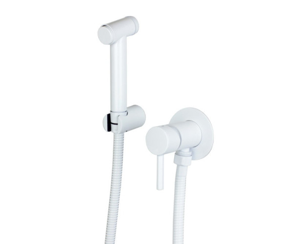 Гигиенический душ со смесителем Bronze de Luxe SCANDI 14512W, черный. Фото 1