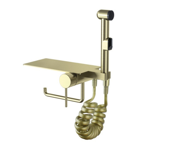 Гигиенический душ со смесителем Bronze de Luxe SCANDI 708/1BR, бронза. Фото 1