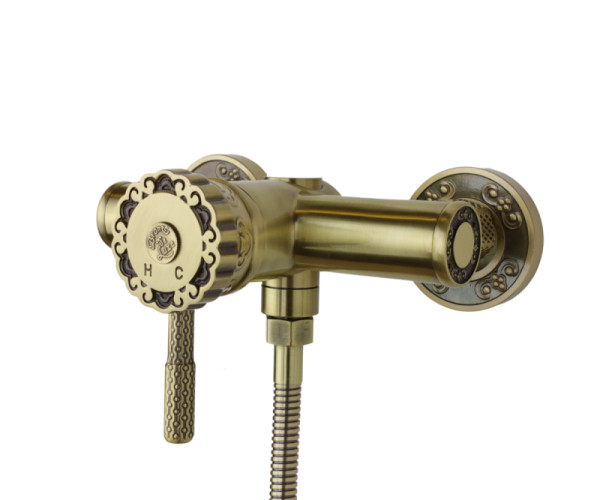 Гигиенический душ со смесителем Bronze de Luxe WINDSOR 10133, бронза. Фото 4