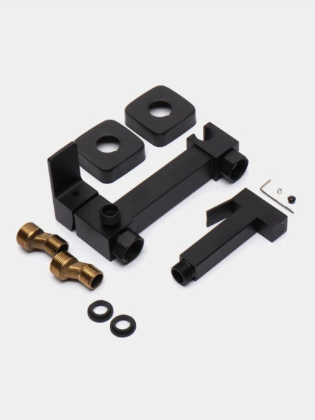 Гигиенический душ со смесителем D-Lin D180201-A, черный. Фото 5