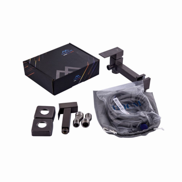 Гигиенический душ со смесителем FASHUN A57504-17, графит. Фото 3