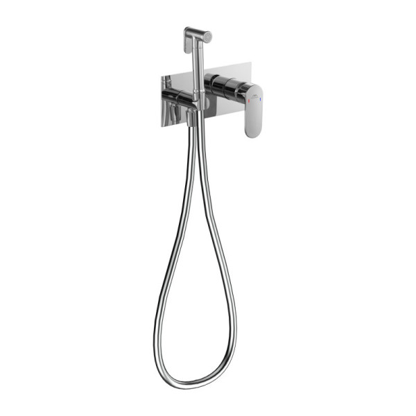 Гигиенический душ со смесителем FASHUN A7585, хром. Фото 1