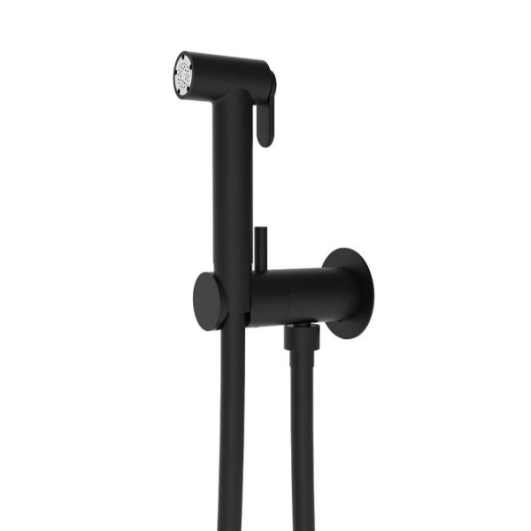 Гигиенический душ со смесителем Graffio KSPAT103-07NEO, черный. Фото 1