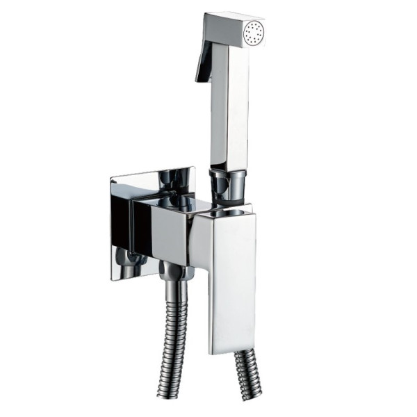 Гигиенический душ со смесителем Haiba HB5512, хром. Фото 1