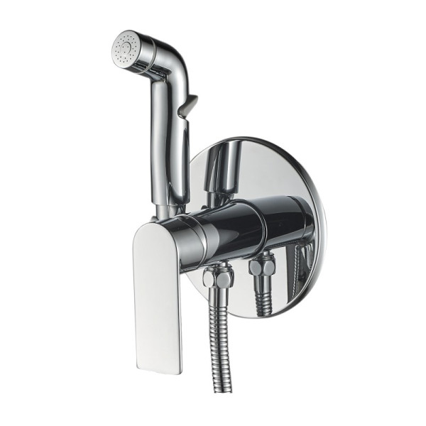 Гигиенический душ со смесителем Haiba HB55505, хром. Фото 1