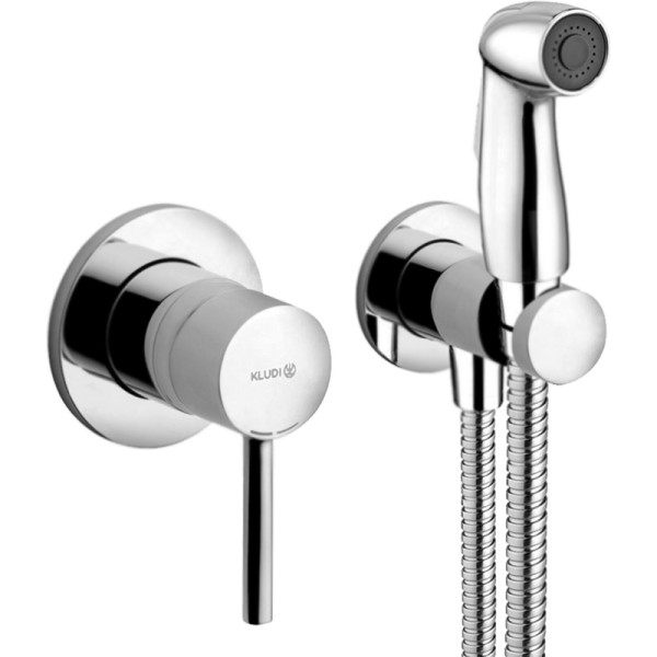 Гигиенический душ со смесителем Kludi Bozz хром (389990576). Фото 1