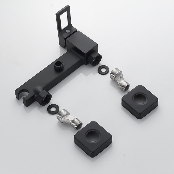 Гигиенический душ со смесителем Raffine F0596H-1, черный. Фото 4