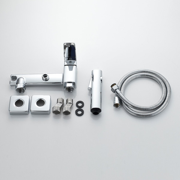 Гигиенический душ со смесителем Raffine F0599-1, хром. Фото 3