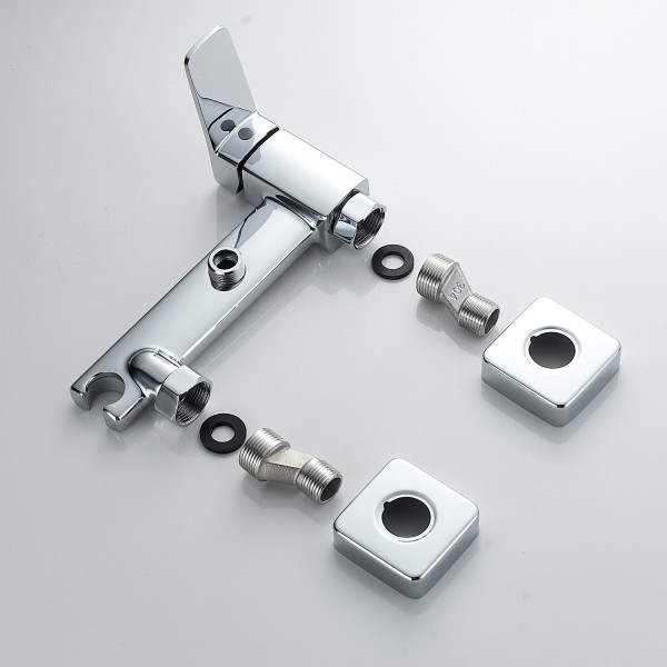 Гигиенический душ со смесителем Raffine F0599-1, хром. Фото 5