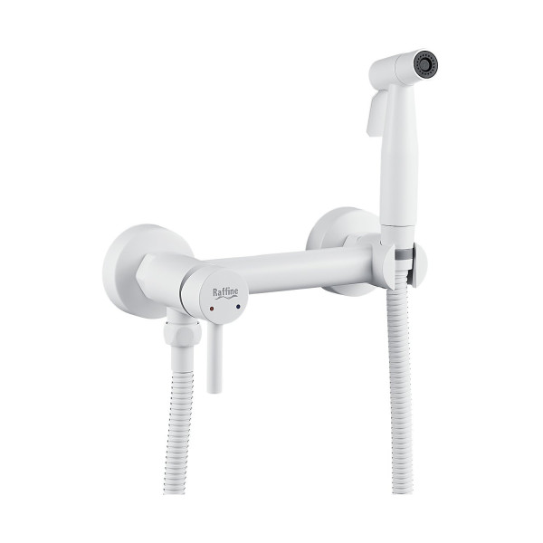 Гигиенический душ со смесителем Raffine F207C, белый. Фото 1
