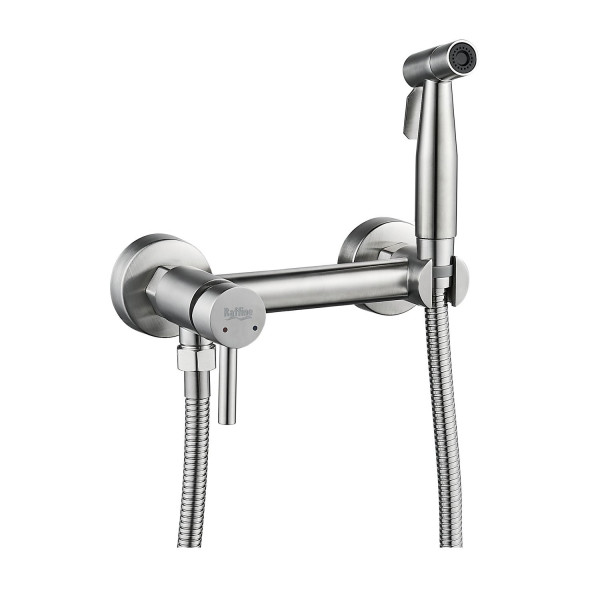 Гигиенический душ со смесителем Raffine F207L, сатин. Фото 1