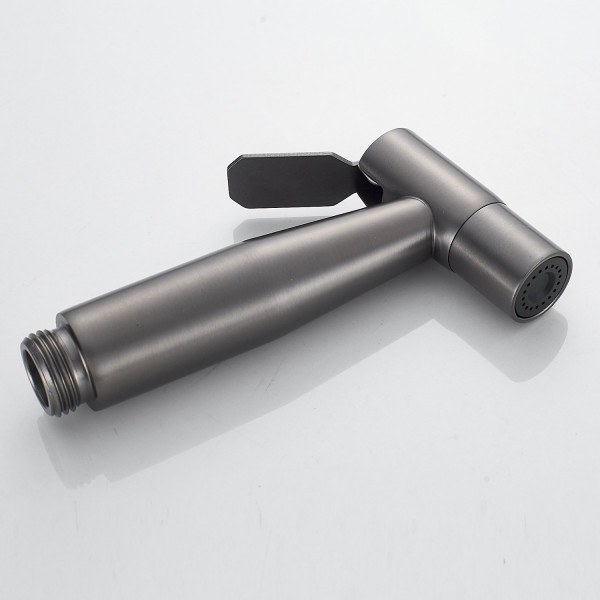 Гигиенический душ со смесителем Raffine F207T, оружейная сталь. Фото 4