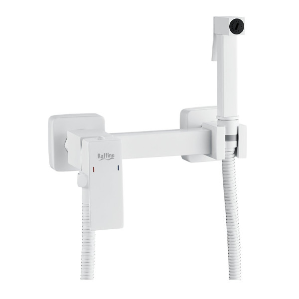 Гигиенический душ со смесителем Raffine F237C, белый. Фото 1