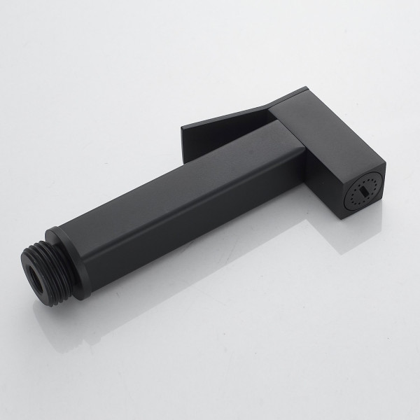 Гигиенический душ со смесителем Raffine F237H, черный. Фото 4