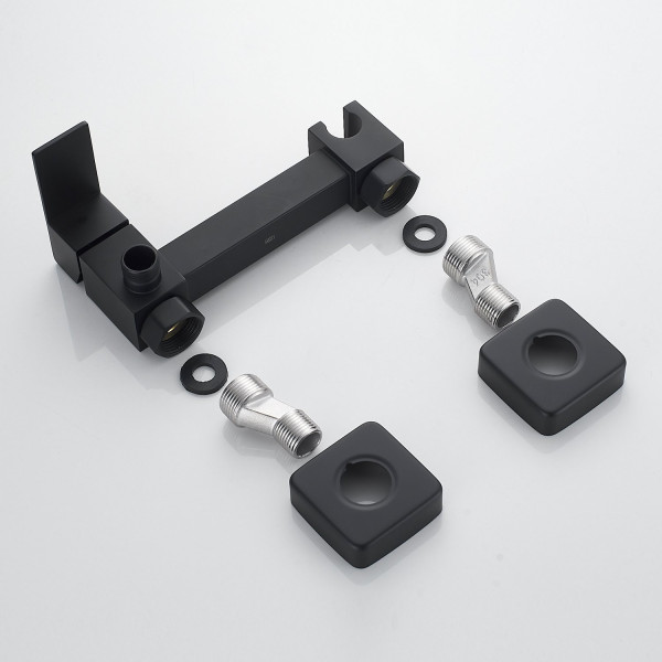 Гигиенический душ со смесителем Raffine F237H, черный. Фото 5