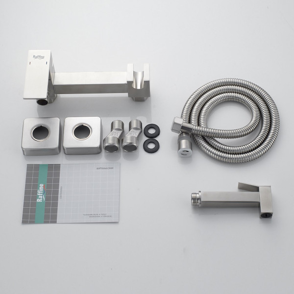 Гигиенический душ со смесителем Raffine F237L, сатин. Фото 3