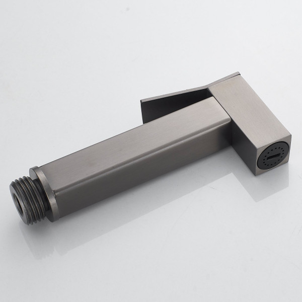 Гигиенический душ со смесителем Raffine F237T, оружейная сталь. Фото 4