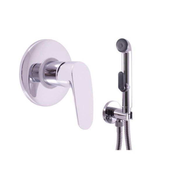 Гигиенический душ со смесителем Rav Slezak Amur AM742, хром. Фото 1