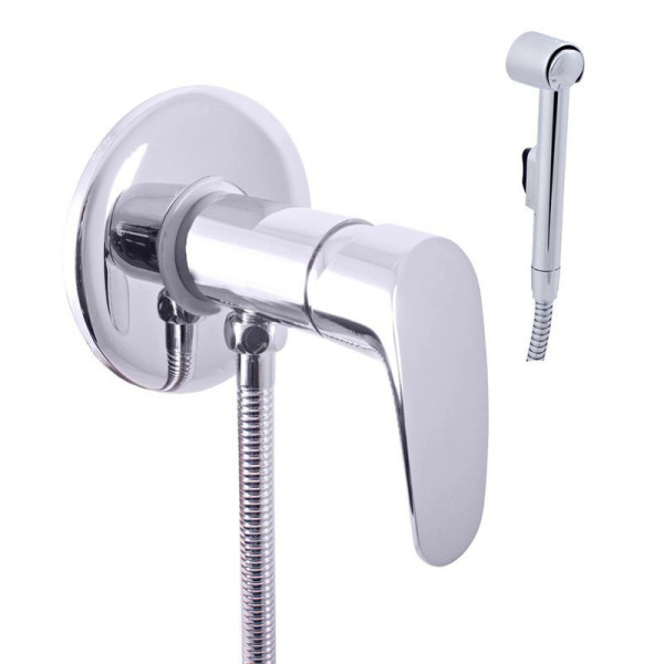 Гигиенический душ со смесителем Rav Slezak Amur AM747, хром. Фото 1