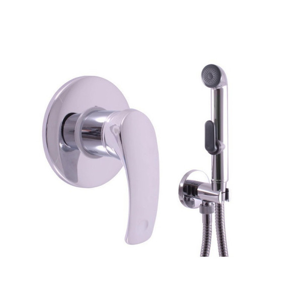 Гигиенический душ со смесителем Rav Slezak Mississippi MS042, хром. Фото 1