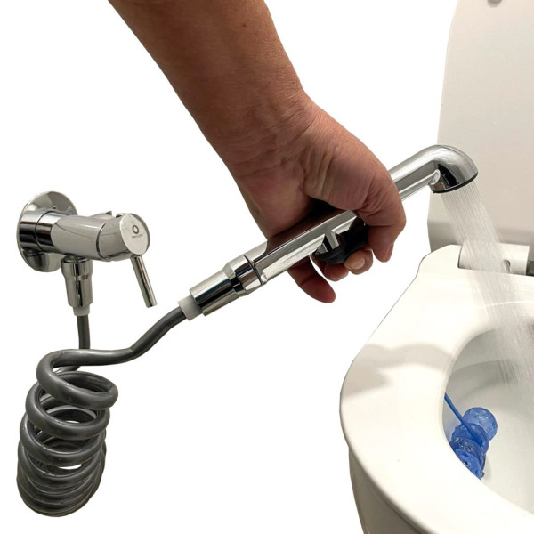 Гигиенический душ со смесителем Rav Slezak Seina SE843F, хром. Фото 3