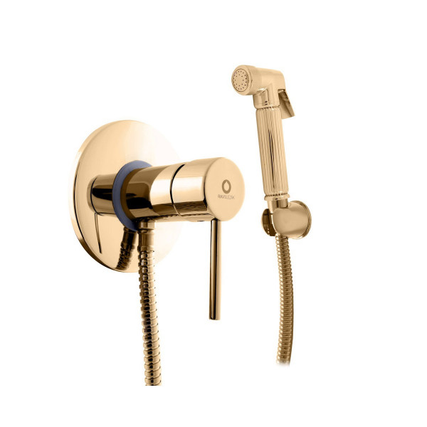 Гигиенический душ со смесителем Rav Slezak Seina SE947/1Z, золото. Фото 1