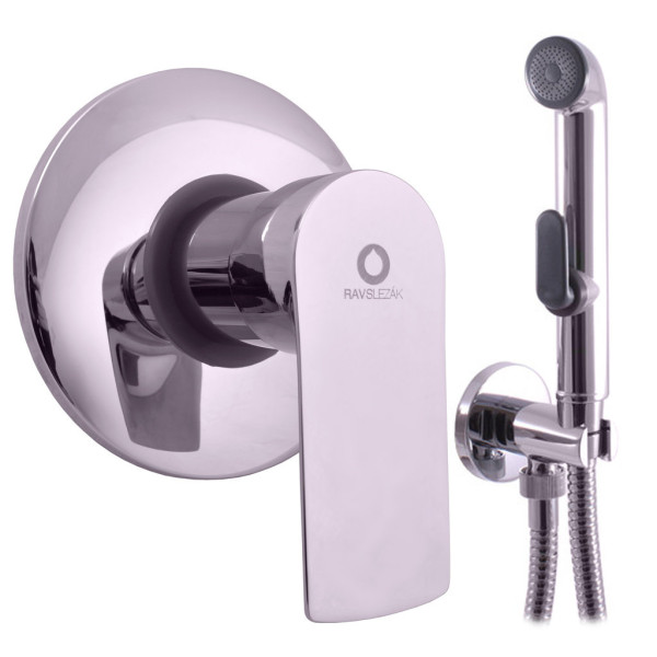Гигиенический душ со смесителем Rav Slezak VLTAVA VT442, хром. Фото 1