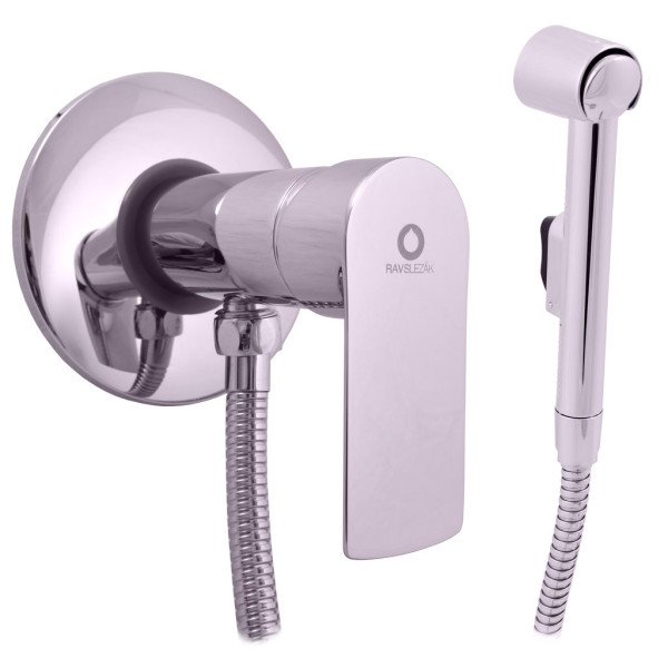 Гигиенический душ со смесителем Rav Slezak VLTAVA VT447, хром. Фото 1