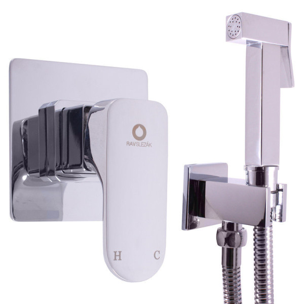 Гигиенический душ со смесителем Rav Slezak YUKON YU142/1, хром. Фото 1