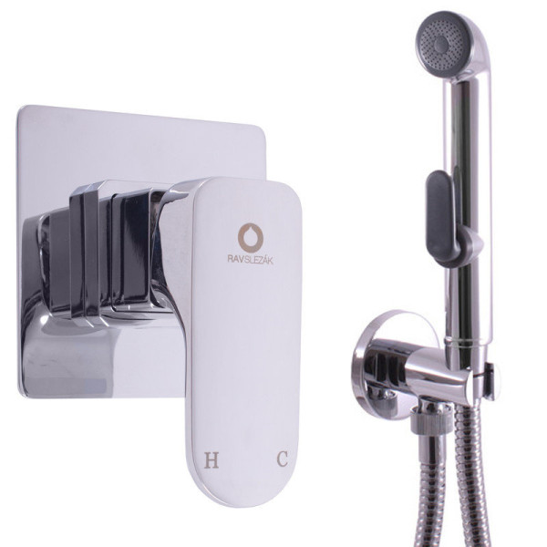 Гигиенический душ со смесителем Rav Slezak YUKON YU142, хром. Фото 1