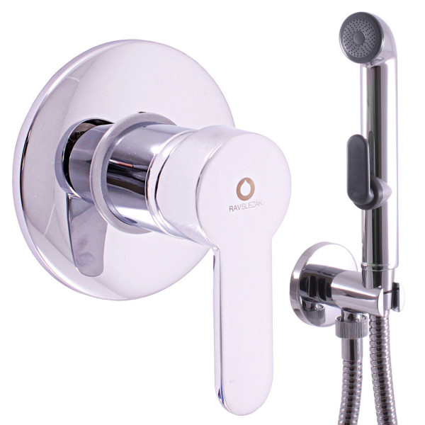 Гигиенический душ со смесителем Rav Slezak Zambezi ZA042, хром. Фото 1