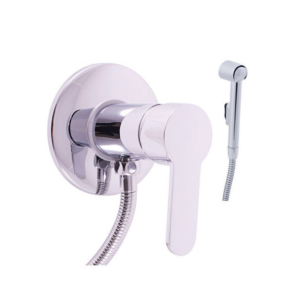 Гигиенический душ со смесителем Rav Slezak Zambezi ZA047, хром. Фото 1