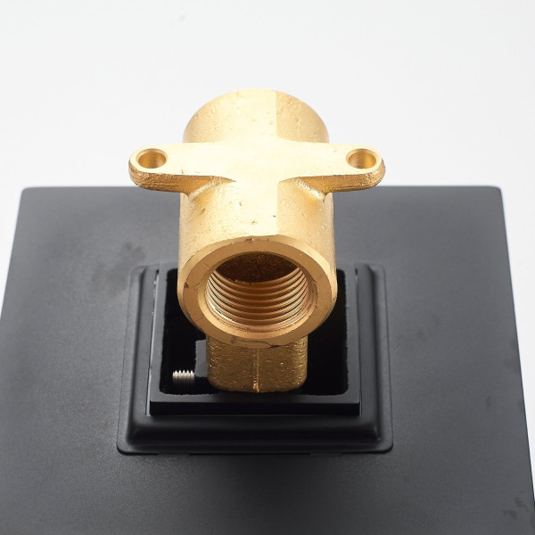 Гигиенический душ со смесителем Rose R1505H-2, черный. Фото 8