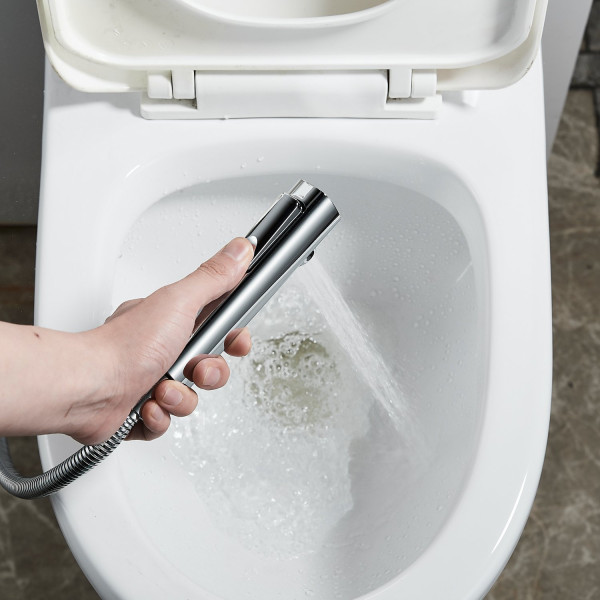 Гигиенический душ со смесителем Rose R1805-1, хром. Фото 3