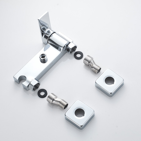 Гигиенический душ со смесителем Rose R1805-1, хром. Фото 9