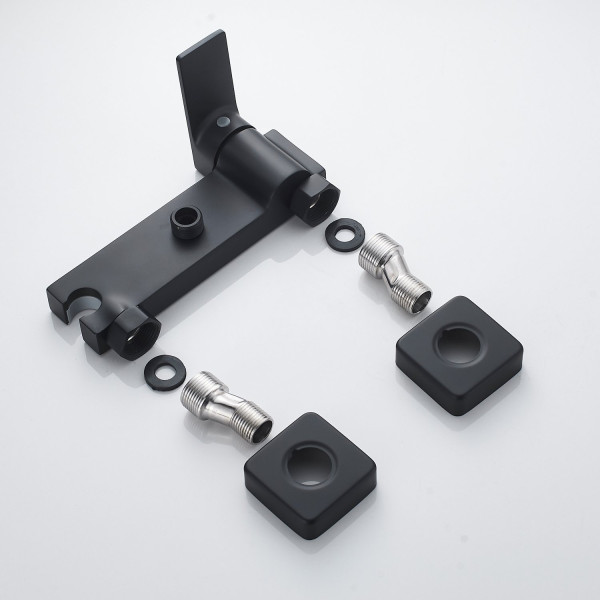 Гигиенический душ со смесителем Rose R1805C-1, белый. Фото 6